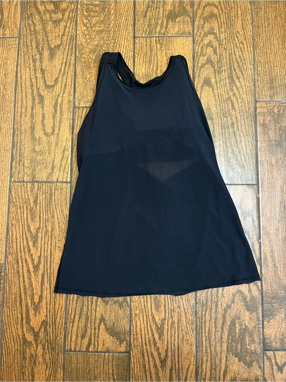 lululemon athletica Black Racerback Tank Top